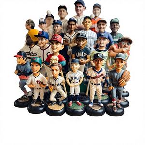 Boneka Kepala Goyang Kustom untuk Bintang Basket, Baseball, Sepak Bola, Selebriti, Kerajinan Resin Buatan Tangan, Ornamen - Product Image 1