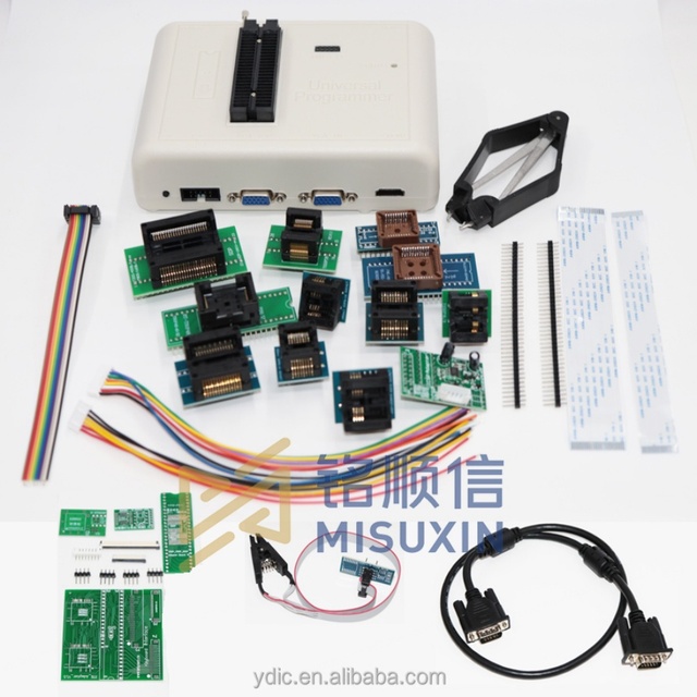 RT809H Standard EMMC-NAND Flash USB Programmer with 26 Adapters Engineer Tool Kit for AUTO Car GPS TV Computer BIOS New