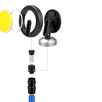 Lampe de travail pliable G11 COB avec support télescopique rechargeable