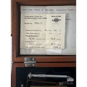 B & K bruel & kjaer 4368 accelerometer ที่ชาร์จสูง piezoelectric ตามภาพ - Product Image 5