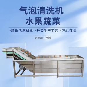 Máquina para lavar frutas y verduras para plantas de procesamiento con bomba, fácil de operar - Product Image 3