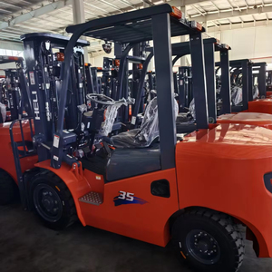 Montacargas Hidráulico Diésel Heli de 3.5 Toneladas, Mini Montacargas Manual Mitsubishi, Horquillas Elevadoras de 3 Toneladas, Grúa para Embalaje - Product Image 1