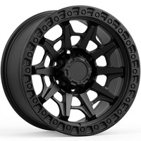 Jantes en alliage d'aluminium MOJIO tout-terrain 16 20 pouces 6061 forgées pour camionnettes, SUV, véhicules utilitaires lourds, légères, 4x4, jantes de voiture