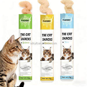 Tiras de Carne para Gatos, Alto Contenido de Carne, Súper Palables, Alimento Húmedo para Mascotas, Tiras de Snacks para Gatos - Product Image 1