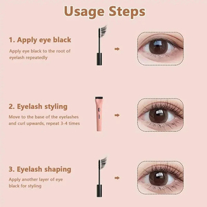 Portable 5D Heating Curling Electric Eyelash Curler 3 Modes Perm Eyelash Curler Heated Eyelash Grafting Long Lasting <b>Makeup</b> <b>Tool</b> - Product Image 6