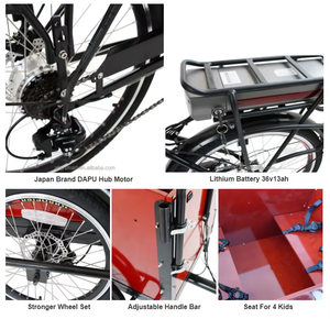 Vélo <span class=keywords><strong>cargo</strong></span> électrique à trois roues le plus vendu, vélo <span class=keywords><strong>cargo</strong></span> pour chien, motocyclette d'<span class=keywords><strong>occasion</strong></span>, vélo électrique urbain, style hollandais - Product Image 6
