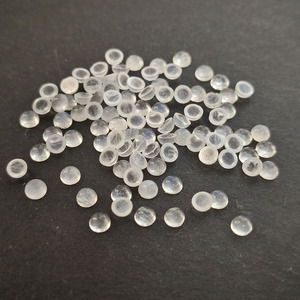 พลอยมูนสโตนทรงกลมแบนหลังเรียบธรรมชาติสำหรับทำเครื่องประดับ - Product Image 1