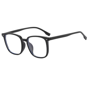 Psn Rectangle Full Rim <b>Eyeglasses</b> <b>Frames</b> Tr90 Lightweight Unisex Anti Blue Light Glasses Model Tr2130 - Product Image 5