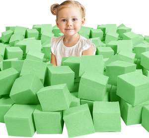Blocs de mousse en éponge haute résilience pour piscines à balles intérieures, durables, pour trampolines, à vendre - Product Image 2