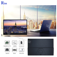 Nuevo Monitor Portátil para Juegos de 15.6 Pulgadas, 60Hz, 1920x1080, para Laptop, Teléfono, PS4 y Uso en el Auto, con Altavoz Integrado