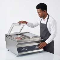Machine à raviolis électrique commerciale EG-2J en acier inoxydable avec fonction minuterie