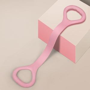 Bande de résistance en forme de huit pour le fitness féminin – Ceinture élastique d'exercice pour la maison, les épaules et le dos, idéale pour le yoga - Product Image 1