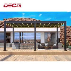 10X13Feet Pátio Quintal Gramado Impermeável Windproof com Sidewalls Mosquito <span class=keywords><strong>Net</strong></span> Ideal Festa Relaxamento Retrátil Pergola - Product Image 1