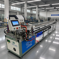 Machine de perçage et de verrouillage automatique avec système CNC, adaptée à la fabrication de grilles de ventilation