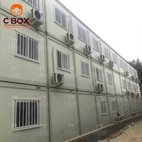 Cabines d'isolement infectieux préfabriquées pour hôpital mobile Cbox, montage facile, clinique d'hôpital d'urgence, maison conteneur en kit