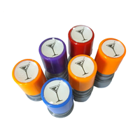 Offre Spéciale – Mini Tampon Rond en Plastique de 20 mm pour DIY, Journal, Motifs de Verres à Vin, Tampon Personnalisé à Motifs Mignons de Dessins Animés, Jouet pour Enfants en Vente
