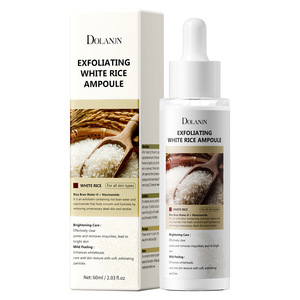 Ampoule exfoliante au riz blanc Dolanjin 60ml Soin éclaircissant Peeling doux - Product Image 2