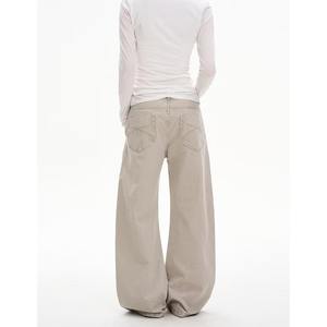 Jeans Rectos Retro Americanos de Primavera/Otoño para Hombre y Mujer, Estilo Cleanfit, Holgados, Casuales, Ligeros, Estilo Urbano - Product Image 5