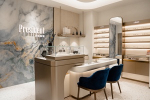 ตู้โชว์แว่นตาแบบโมเดิร์นสั่งทำพิเศษสำหรับร้านแว่นตา LUX เฟอร์นิเจอร์ตกแต่งร้านแว่นตา ตู้โชว์แว่นตา - Product Image 5