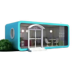 Cápsula Apple versátil Cabina de hotel Experiencias de camping Modular prefabricado Prefab Mini Mobile Home Office Apple Cabin House - Product Image 4