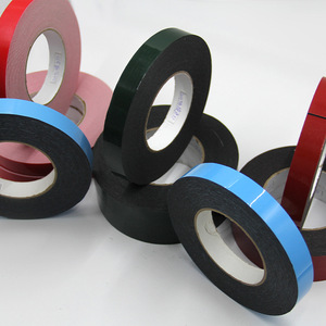 Nastro in schiuma spugnosa sigillante a doppia faccia bianco, nero, grigio, su misura, per specchi, vetri, porte, finestre, schermi LED, applicazioni automobilistiche dgkbly - Product Image 1