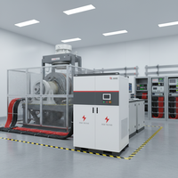 Stabilisateur de tension triphasé 80 kVA et régulateur de fréquence