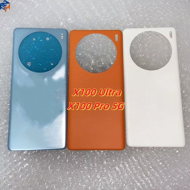 Glass Battery Back Cover for Vivo X100 5G X100 Ultra X100 Pro 5G X200 Pro 5G Rear Housing Door Panel Case Replacement Parts