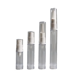 Vacuum Spray <b>Bottles</b> 5ml 10ml 15ml With <b>Pump</b> Head For Cosmetic Lotion Eye Cream Packaging Cylinder Clear - Product Image 5