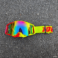 Lunettes de protection tout-terrain pour moto et VTT, anti-UV, pour descente et tout-terrain