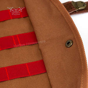 Camping Voyage Bar Accessoires Stockage Barman Kit Sac Cocktail <span class=keywords><strong>Shaker</strong></span> Outils De Mélange Portable Étanche Toile Rouleau Sac - Product Image 6