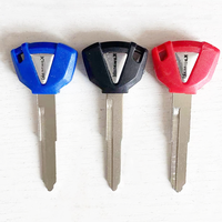 Lame vierge de remplacement pour clé de moto non coupée pour K-awasaki