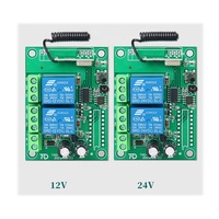 Sistem Kontrol Akses Elektronik Dua Arah DC12V 24V, Mendukung Sakelar Kendali Jarak Jauh 433MHz, untuk Motor Pintu Lampu