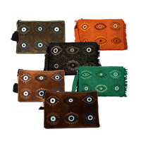 Mauvais yeux pochette femmes élégantes à la main naturel été plage sacs à main Design Unique sac en gros