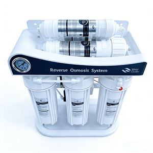 Système de filtration par osmose inverse pour maison, bureau, hôtel, 5 étapes avec compteur, cadre en acier inoxydable, filtration 5 étapes - Product Image 4