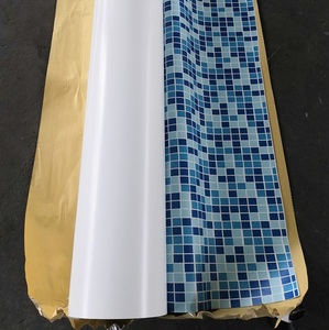 <span class=keywords><strong>Membrana</strong></span> <span class=keywords><strong>impermeabilizante</strong></span> de revestimiento de piscina de PVC de mosaico de diseño moderno con núcleo de poliéster - Product Image 4