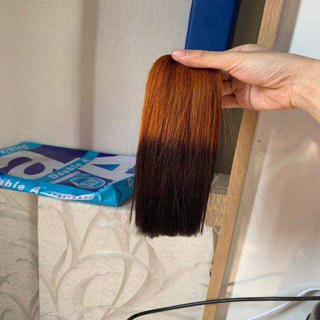 Brun ombré