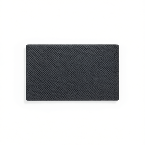 Tappetino da Bagno Minimalista in 100% Cotone Ciniglia con Punto Catena, Design Rettangolare a Maglia Solida - Product Image 1