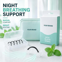 Patch nasal magnétique respiratoire pour améliorer la qualité du sommeil, anti-ronflement, favorise le sommeil et la respiration