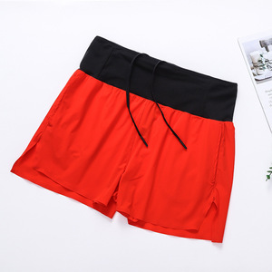 Wholesale 120gsm Four - Way Stretch Waterproof <b>Three</b> - <b>Quarter</b> <b>Pants</b> with High Waist Pocket for Sports & Fitness Men Shorts - Product Image 3