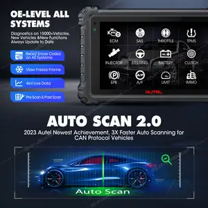 Autel Maxisys MS906 Pro Scanner automobile Outil de diagnostic OBD2 Lecteur de code ECU Codage Autel MS906BT MS 906 Scanners de véhicule