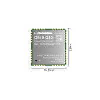 Module 2G GNSS GPS GSM G510-Q50, module GSM/GPRS quadri-bande dans un emballage LCC Castellation