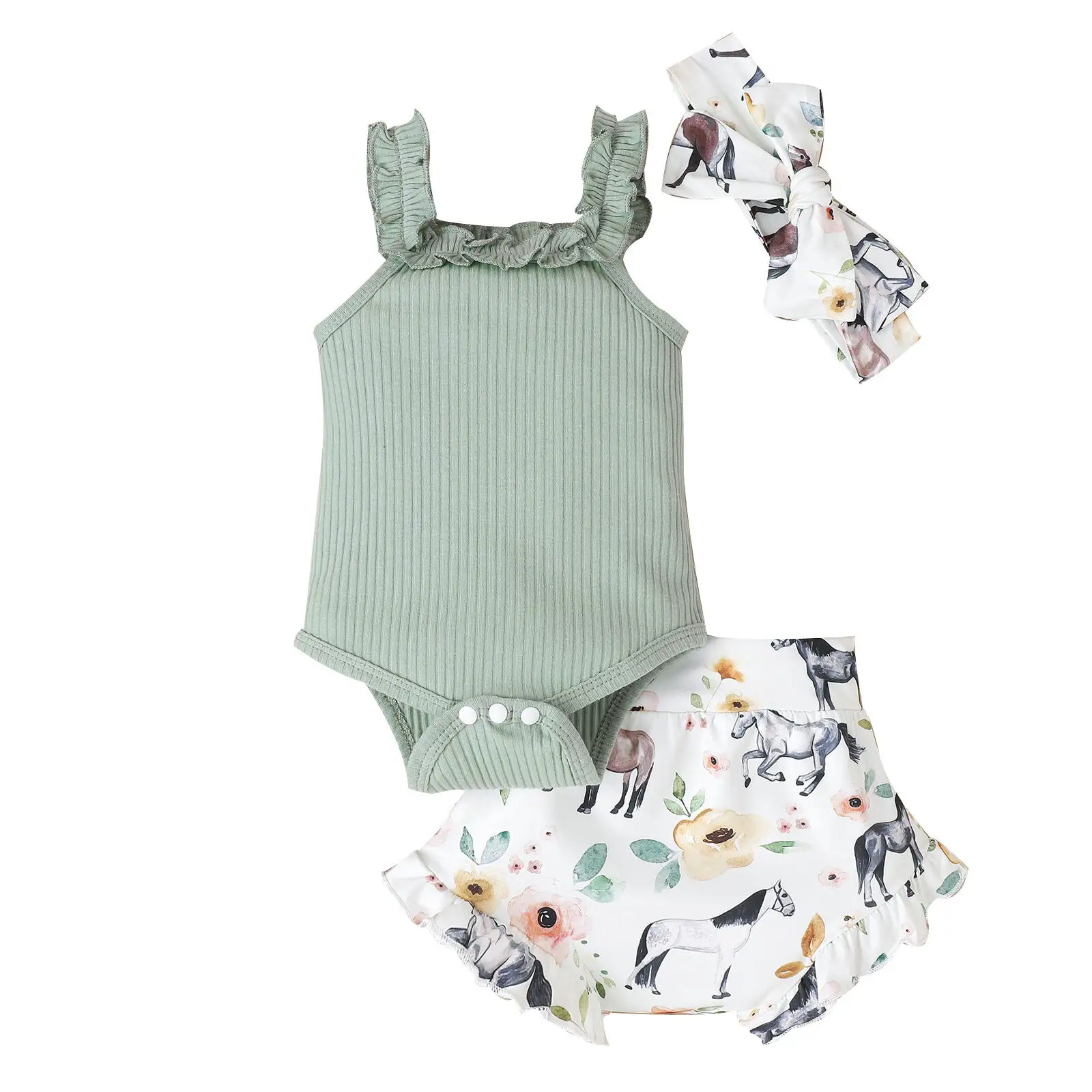 Baby Clothes Newborn Boy Girl Bodysuits And Pants Outfits Toddler Baby Clothing New Collections