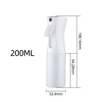 Vente directe usine – Pulvérisateur capillaire à brume ultra-fine 200ml 300ml, flacon PET dépoli, pulvérisation continue, pompe en plastique vide, échantillon gratuit