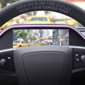 8.9 pouces affichage tête haute Position de l'engrenage entraînement gauche écran IPS tableau de bord tout <span class=keywords><strong>ine</strong></span> un Carplay avec bande led pour Tesla 3 Highland - Product Image 3