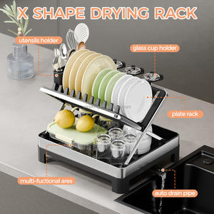 WIREKING X-Shape طريقتان للاستخدام فوق الحوض ، بحامل للساحات - Product Image 2