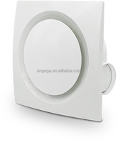 Ventilateur d'extraction de plafond ANGEGA VF-BCL 8/10 en plastique ABS et PP blanc, moteur EC de haute qualité et rotor en plastique pour cuisine et salle de bain