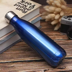 500ml Stainless Steel Vacuum Insulated Bullet-Shaped <b>Hot</b> <b>Cold</b> Drinking Water Bottle Outdoor Gym Sport Tumbler Gift Cup Low MOQ - Product Image 3