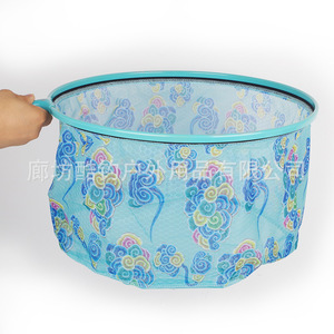 Cabeza de red de pesca redonda plegable de polietileno 30354045 para accesorios de pesca - Product Image 1