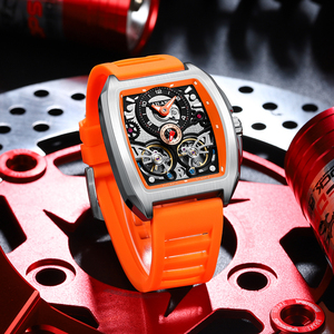 Nuevo Reloj Mecánico Automático para Hombre AILANG 8855, Diseño de Moda, Forma de Barril, Doble Rueda Volante, 2026 - Product Image 3