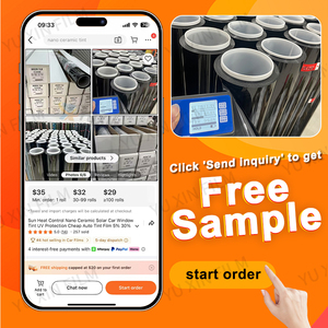 Le moins cher <span class=keywords><strong>fumé</strong></span> Pellicula Protecciones Ventanas Modernas Film teint Film de contrôle solaire Vitres Auto Insulfilm autocollants de fenêtre de voiture - Product Image 2